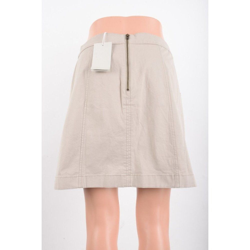 Boden Womens Daisy Chino Skirt UK 10P US 6P 6 Petite Tan Khaki NWT - Picture 4 of 7